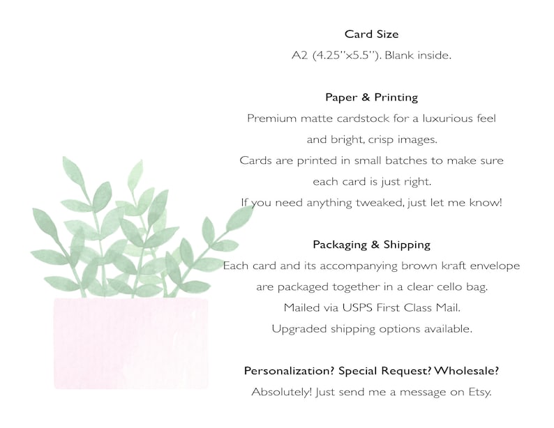 Greeting Card for Friends - Etsy