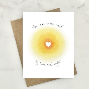 Sympathy Card - Love & Light