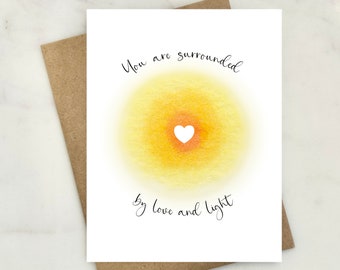 Sympathy Card - Love & Light