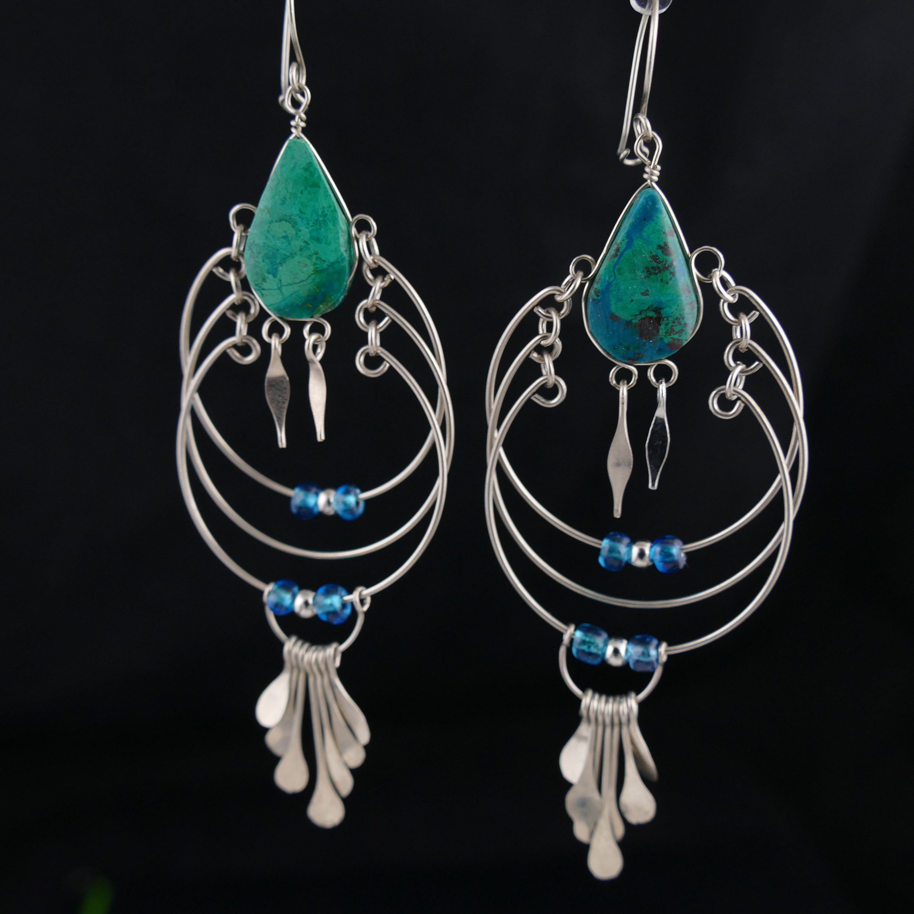 Green Statement Earrings Statement Earrings Green Earrings Etsy Hong Kong