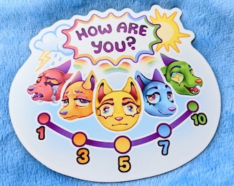 MOOD SCALE Magnet by Danneroni
