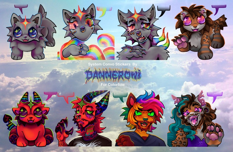 Custom Telegram Sticker 4-Pack Commissions by Danneroni image 3