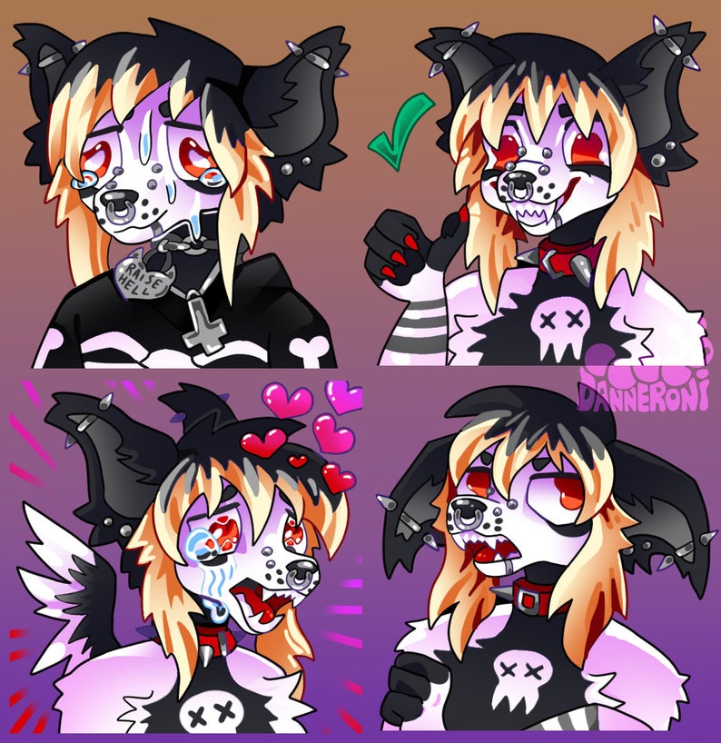 Custom Telegram Sticker 4-Pack Commissions by Danneroni image 8