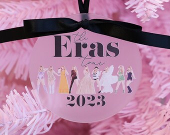 Eras Christmas Ornament | swiftie gift, musician ornament