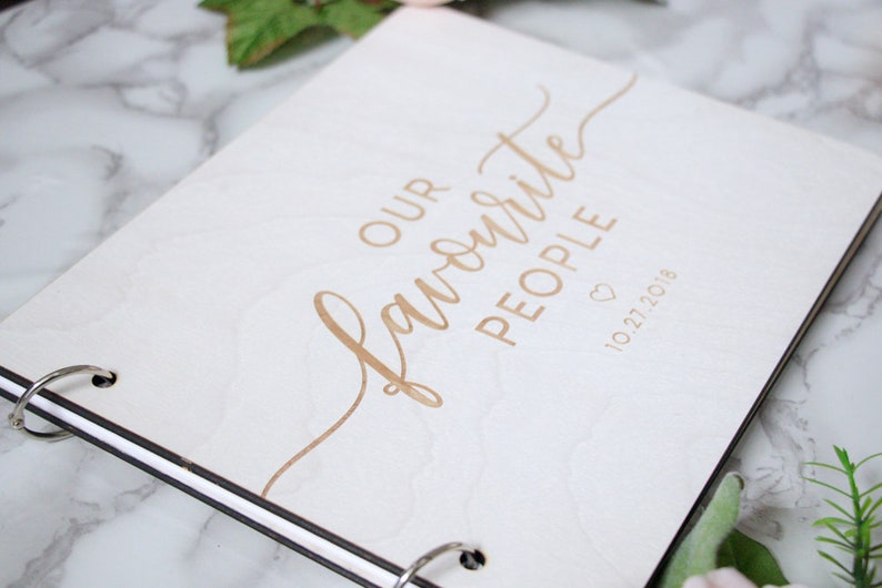 Wooden Book Polaroid Guest Book Memory Book Wedding Guest Book Wooden Guest Book Personalized Guest Book