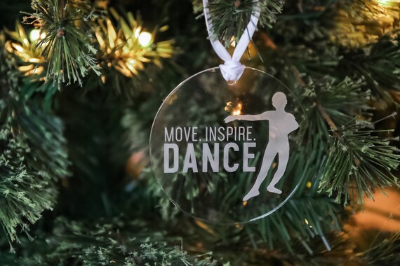 Male dancer christmas ornament Clearance