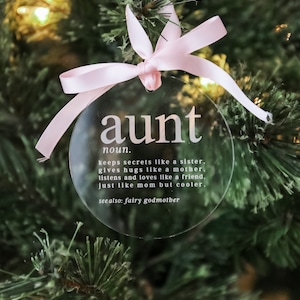 Aunt Christmas Ornament | Christmas Ornament
