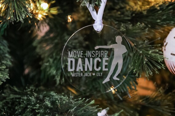 Male dancer christmas ornament Clearance