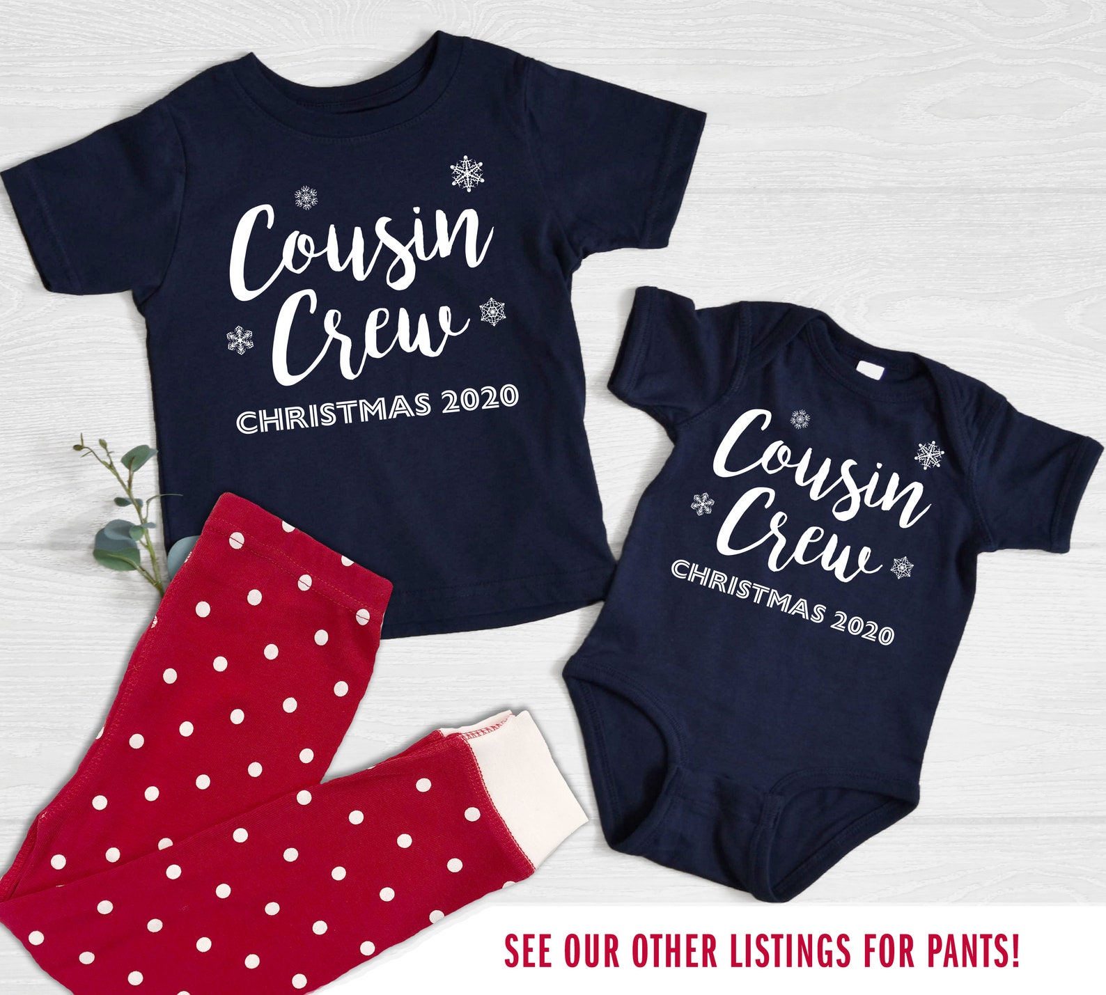 matching cousin christmas shirts