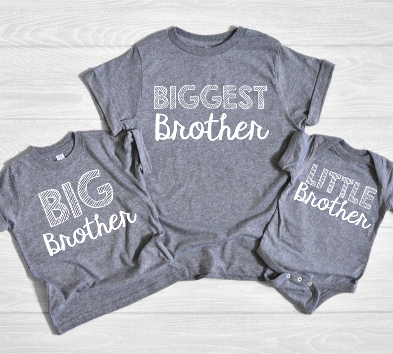 Matching Brother Shirt Biggest Brother Big Brother Shirt Etsy