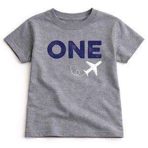 Airplane Birthday Shirt, Toddler Party Outfit, Any Age