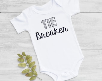 Tie Breaker, Matching Little Sibling Bodysuit, Coming Home Outfit, Matching Siblings, New Baby, Gender Neutral