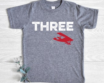 Third Birthday, Time Flies Airplane Birthday Shirt, Birthday Boy Shirt, Birthday Outfit, Airplane Party Outfit, Birthday Shirt, 3rd Birthday