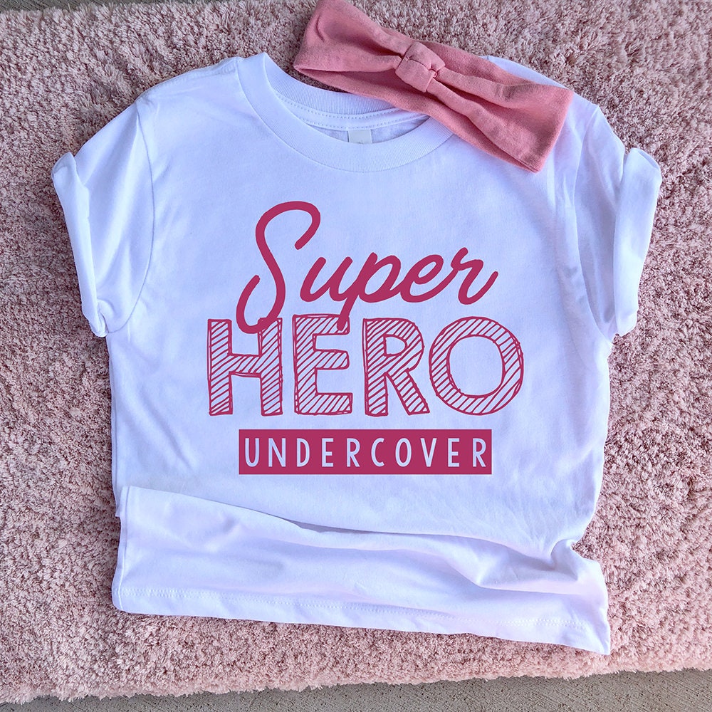 toddler girl superhero shirt