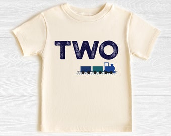 Second Train Birthday Shirt, ANY AGE! Choo Choo Birthday Boy Shirt, Birthday Train Outfit, Train Party Outfit, First, Third, Fourth, Fifth