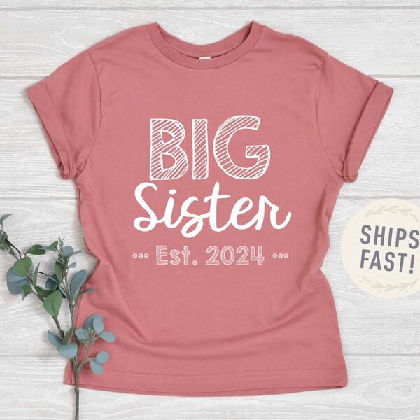 Big Sister Est 2024 Etsy