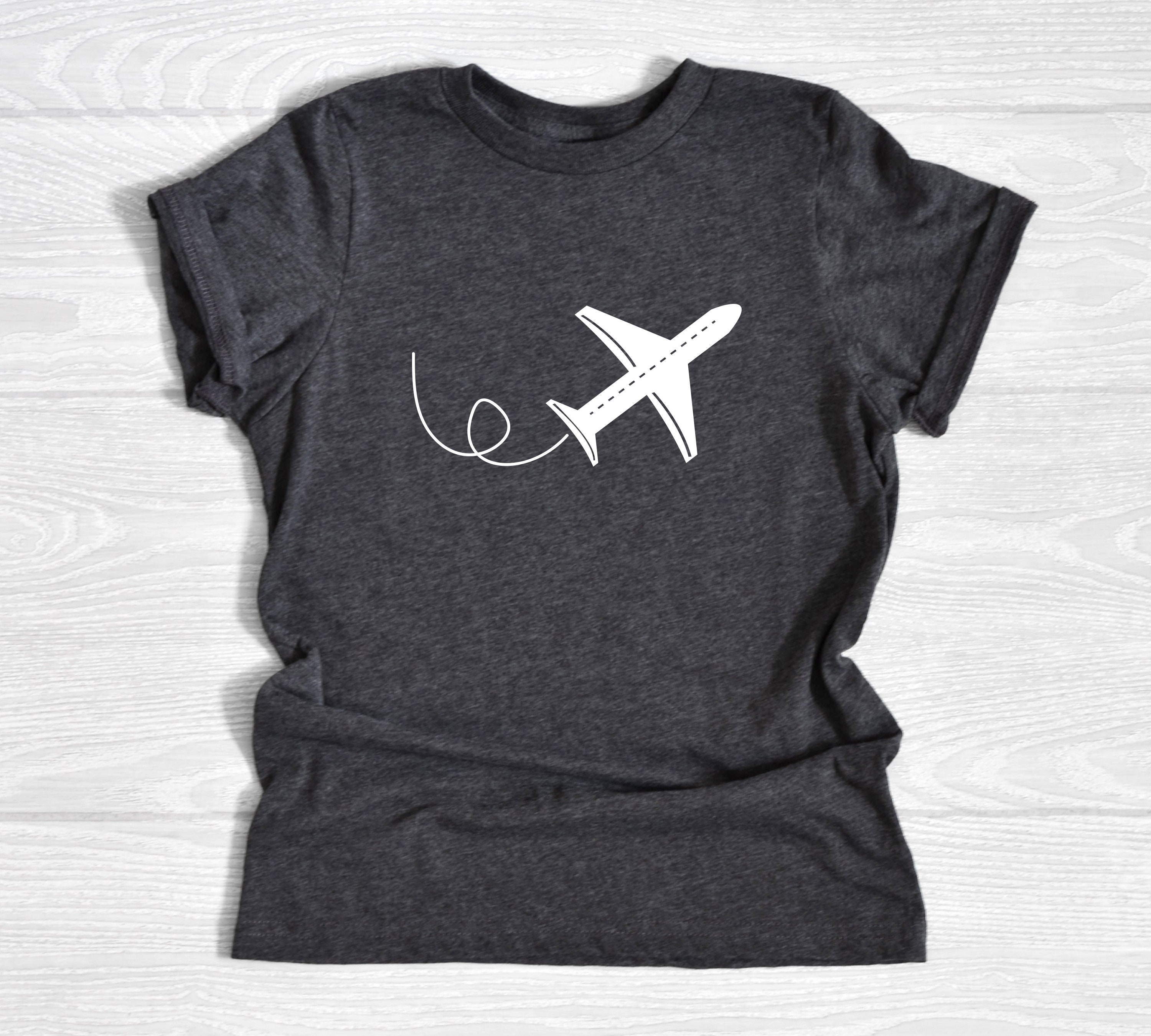 Hykler pakistanske Allieret Girl Airplane Shirt Trendy and Modern Airplane Shirt for - Etsy
