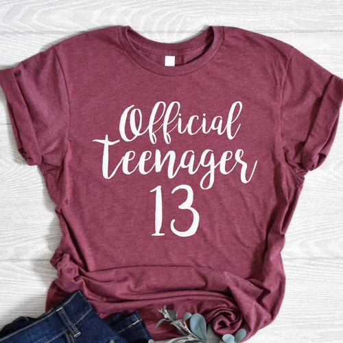 13th birthday girl shirt Clearance