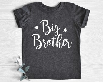 Big Brother Shirt, Baby Announcement Shirt, Shirt for Big Brother, New Big Brother Shirt, Trendy Big Bro, Soft Cotton
