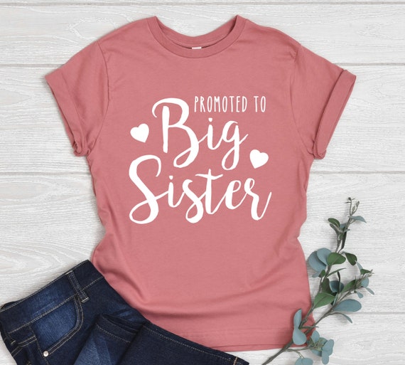 etsy big sister shirt