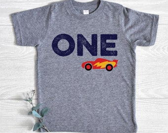 Race Car Birthday Shirt, First Birthday Shirt, 1st Birthday Boy Outfit, Race Car Party Outfit, Racing Nascar Birthday Shirt