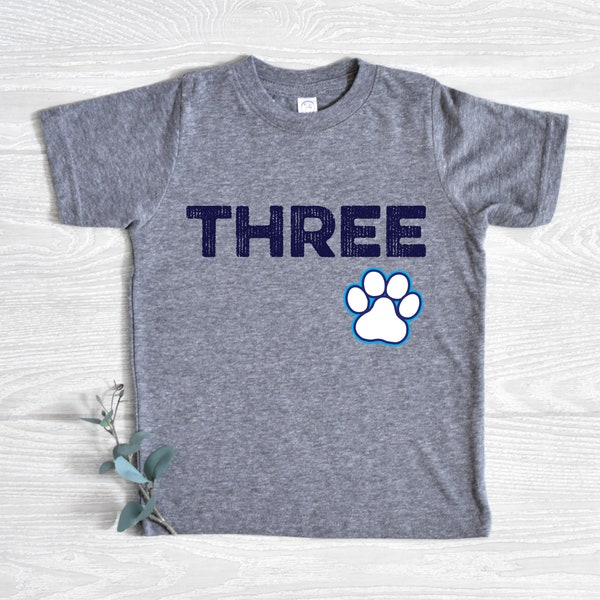 Paw Birthday Shirt, Pet, Dog, Cat, Pup Birthday Shirt, Paw Party Theme Outfit, Birthday Gift Shirt