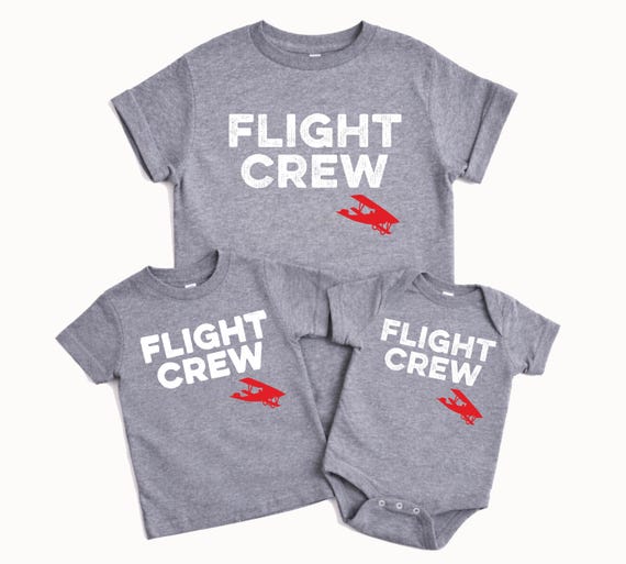 Vintage Airplane Birthday Shirt, Matching Family Outfit
