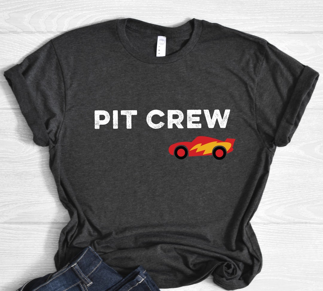 Pit Crew Race Car Birthday Shirt - Matching Family