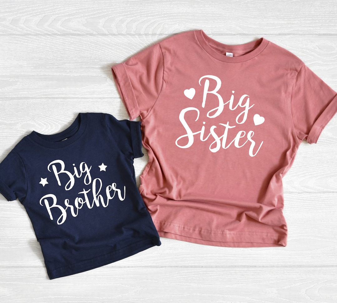 Big Brother, Big Sister, Little Brother, Little Sister Shirts, Matching Shirts, Sibling Shirts