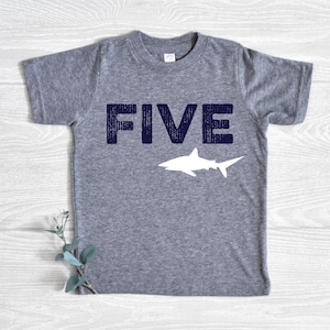 Shark Birthday Shirt, ANY AGE! Shark Shirt for Birthday, Toddler Birthday Shirt, Youth Shark Shirt, Birthday, Birthday, Kids Shark Birthday