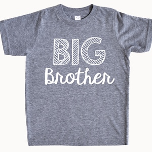 Big Brother Gift Shirt, Toddler Shirt, Shirt for Baby Announcement, Big Brother, New Big Brother, Kids, Boy Gift