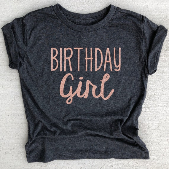 Rose gold birthday best sale shirt