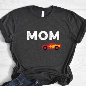 Matching MOM or DAD Race Car Birthday Shirt, Matching Family Race Birthday Shirt, Birthday Outfit, Race Car Party Outfit, Pit Crew Shirt