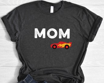 Matching MOM or DAD Race Car Birthday Shirt, Matching Family Race Birthday Shirt, Birthday Outfit, Race Car Party Outfit, Pit Crew Shirt