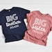 Big Brother AGAIN, Big Sister AGAIN, Navy Blue or Mauve, Big Sibling Outfits, Matching, Little Brother, Sibling Hospital Outfits, Matching 