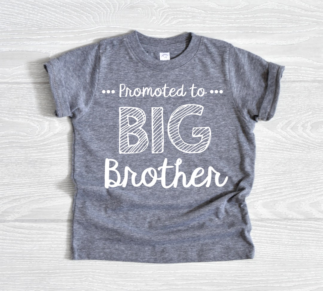 Big Brother Announcement T-Shirt - Toddler Promoted To Big Brother Tee For Pregnancy Reveal