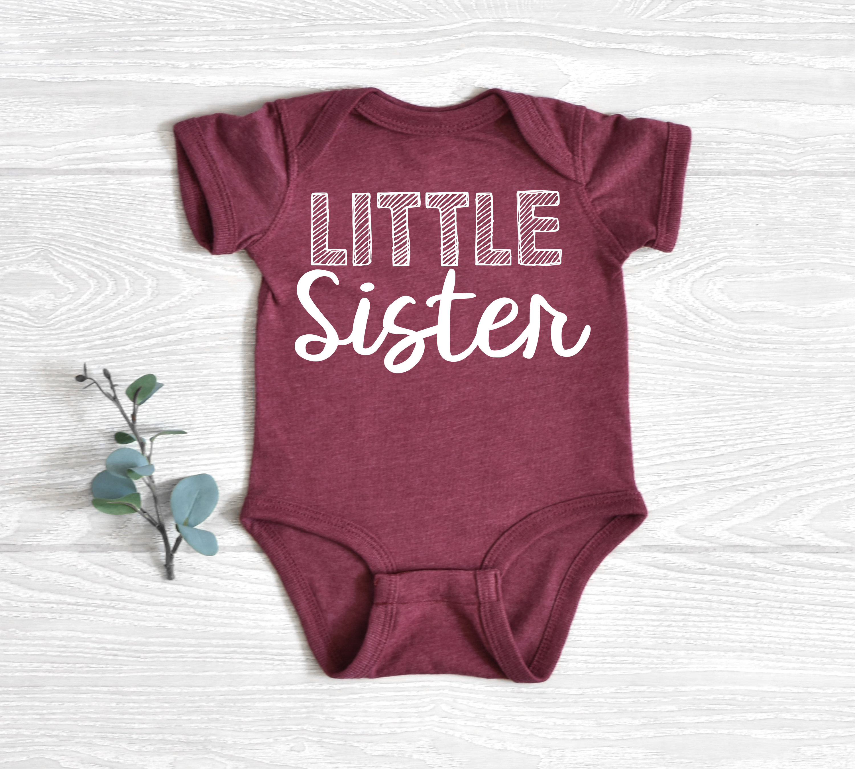 Little Sister Shirt, Baby Announcement Toddler Shirt, Shirt for Baby
