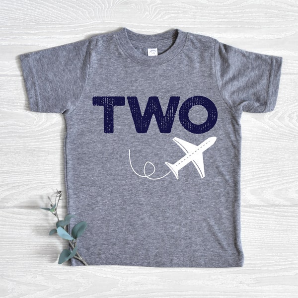 Airplane Birthday Shirt, ANY AGE! Toddler Birthday Boy Shirt, Birthday Boy Outfit, Airplane Party Outfit, Airplane Birthday for Toddler