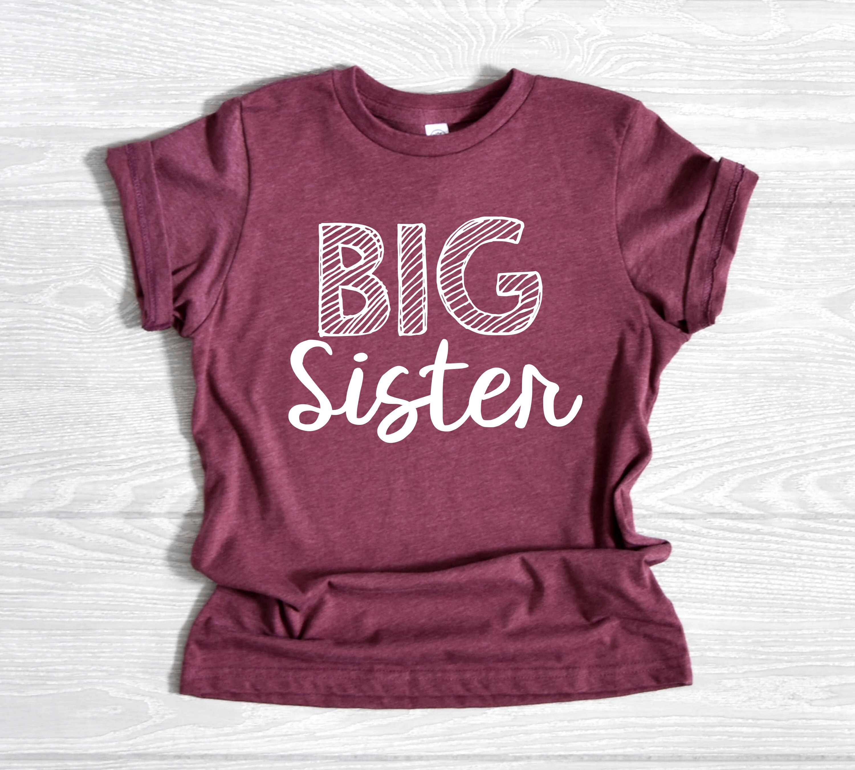 etsy big sister shirt