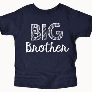 Big Brother Announcement Toddler Shirt, Soft Cotton Tee