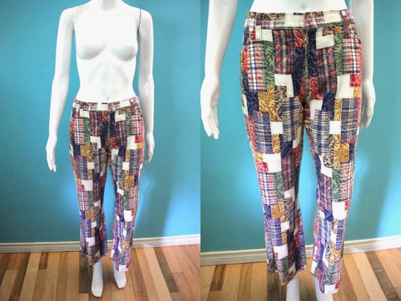 70's Bell Bottom Pants.....70's Women's Low Rise B