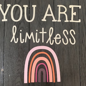 You Are Limitless | Bulletin Board Cut Out