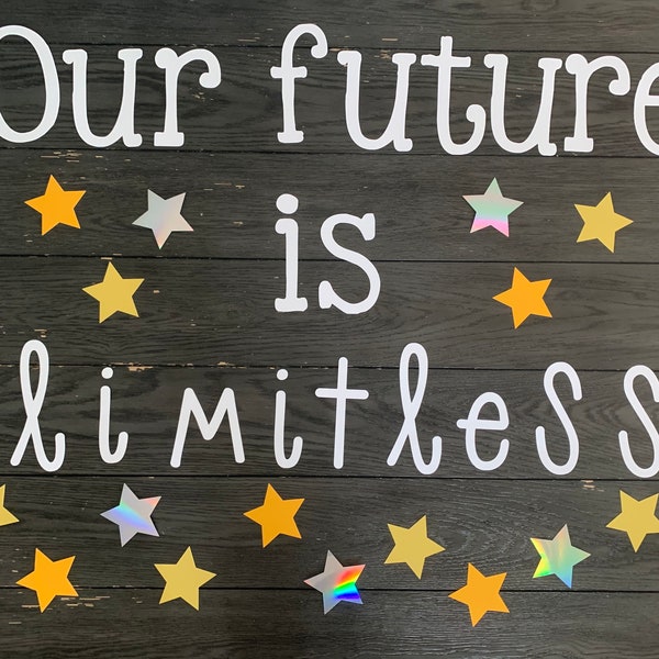 Our Future is Limitless | Bulletin Board Cut Out