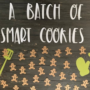 A Batch of Smart Cookies | Bulletin Board Cut Out