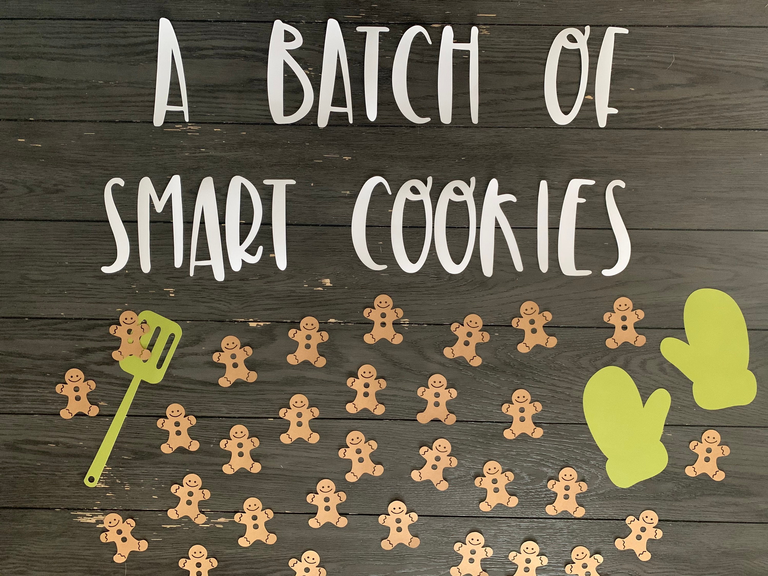 A Batch of Smart Cookies Bulletin Board Cut Out Etsy