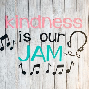 Kindness is our JAM | Bulletin Board Cutouts Decor