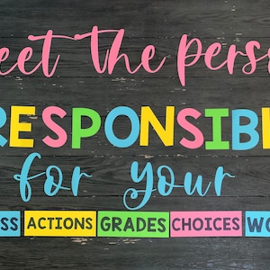 Meet the Person | Bulletin Board Cut Out