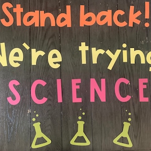 Science | Bulletin Board Cut Out