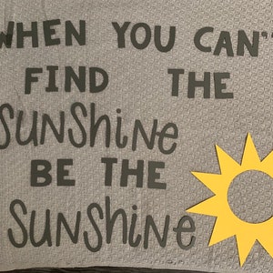 Be The Sunshine | Bulletin Board Cutout Decor