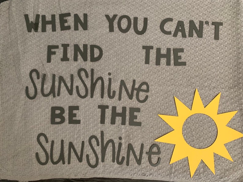 Be The Sunshine Bulletin Board Cutout Decor image 1